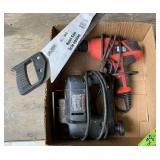 BLACK/DECKER SAW+DRILL, HAND SAW 12'