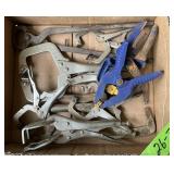 VISE GRIP CLAMPS