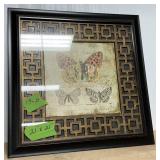 FRAMED BUTTERFLY PRINT