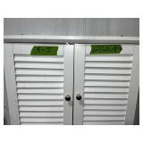 WHITE OVER-THE-TOILET CABINET ï¿½ SUMMIT SPACE SAVER
