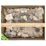 NATIVE AMERICAN CLAY POTTERY PIECES ï¿½ UNK ORIGIN