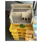 3M PLASTIC OFFICE PAPER STORAGE TRAYS, PUZZLES,ETC