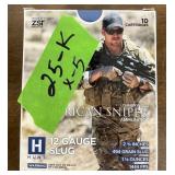 CHRIS KYLE AMERICAN SNIPER AMMUNITION ï¿½ SEE DETAIL