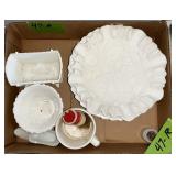 MILK GLASS BOWLS ï¿½ ONE SHAVING MUG