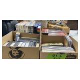 VHS TAPES, DVDS, REMOTES