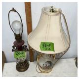 2 DECORATIVE LAMPS ï¿½ WORK