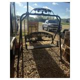 METAL YARD SWING NEEDS WORK