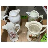 PITCHERS, MADE IN WEST GERMANY, ONE MADE IN ENGLAN