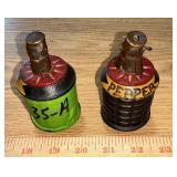 FRENCH ART SALT & PEPPER SHAKERS ï¿½ SEE DETAILS