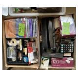 OFFICE SUPPLIES X2 BOXES