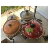ELECTRIC WOK: UNTESTED, CHAFING DISHES