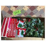 CHRISTMAS DECOR X 2 BOXES