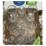 INDIANA GLASS "RECOLLECTION MADRID" GLASS GOBLETS