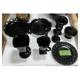 BLACK AMETHYST GLASS PC X10