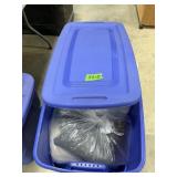 STORAGE TUB WITH COMFORTER ï¿½ UNKNOWN SIZE, ETC