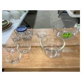 PYREX BOWLS & CUSTARD CUPS