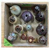 SMALL STONEWARE JUGS X12