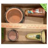 NATIVE AMERICAN SOUTHWEST POTTERY PIECES, MARKED