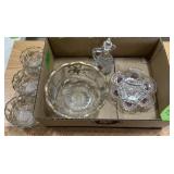 SEE FULL DESC! PRESSED GLASS CLEAR BOWLS ...