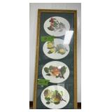 HORIZONTAL FRAME PRINT WITH BIRDS