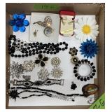 BROOCHES, BRACELETS, EARRINGS, NECKLACES