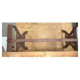 CAST IRON TABLE & TREADLE SEWING MACHINE BASE