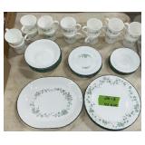 CORELLE BY CORNING CALLAWAY IVY COLLECTION, 45 PCS