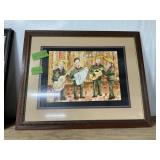 FRAMED FOUR PIECE MONOCLE BAND