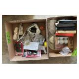 8 TRACK TAPES, GOLF BALLS, GUN LOCKS, CHRISTMAS ..
