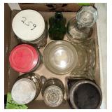 BOTTLES AND GLASSWARE