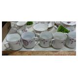 ROYAL ALBERT BONE CHINA "SERENITY" TEA SET ENGLAND