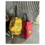 LOT OF 2 5GAL FUEL JUGS