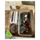 SANDING DISCS+ ROLLS OF SANDPAPER LOT