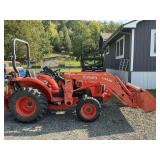2021 KUBOTA DIESEL TRACTOR 4WD, HST, 286 HOURS