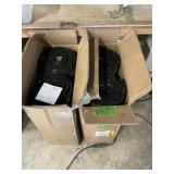 BLACK MULCH MATS, RECYCLED RUBBER X2