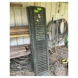 VINTAGE SHUTTERS 66"X14" X8