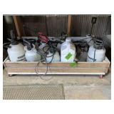 HAND SPRAYERS W ROLL AROUND X10