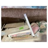 CONCRETE MIX, FLOOR SWEEP ETC, X4