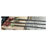 PIPE CLAMPS + WOOD CLAMPS X5