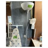 FLOOR LAMP + IRONING BOARD LOT OF 2