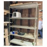 METAL 6 SHELF SHELVING 48"WX18"L X 83"T