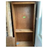 WOOD SHELF 72" T X 32" W X 12"D