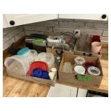 KITCHENWARE CLASSES CANISTERS TOASTER X5