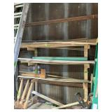 CONTENTS ON WALLM WOOD, TRIM, DOORFRAME