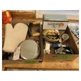 KITCHEN WARE FLATWARE, TRIVETS, SCALE