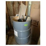 METAL DRUM AND CONTENTS