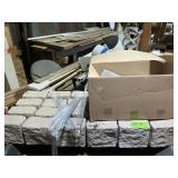 PLASTIC YARD + GARDEN EDGING + STAKES