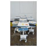 Lot of 7 JACO Ultra Series Medical Carts
