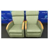 Lot of 2 Lumex Orthro-Biotic II Clinical Recliner