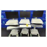 Lot of 3 Enovate Computer Workstation's
